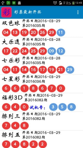 够力七星彩奖表排列五