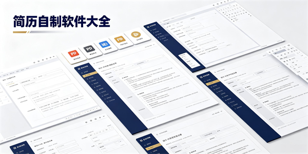 简历自制软件大全