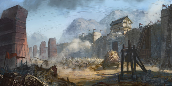 带兵打仗攻城的游戏