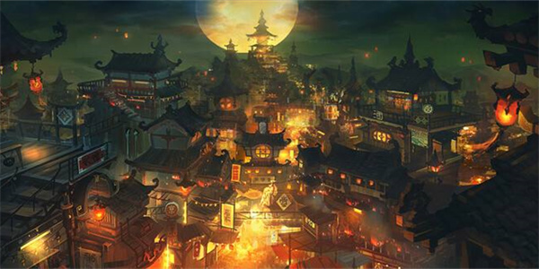 建设古代城镇的游戏