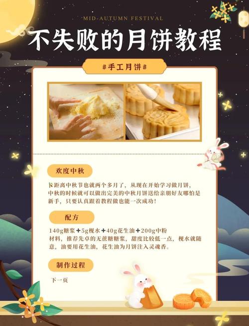 制作美味月饼游戏攻略