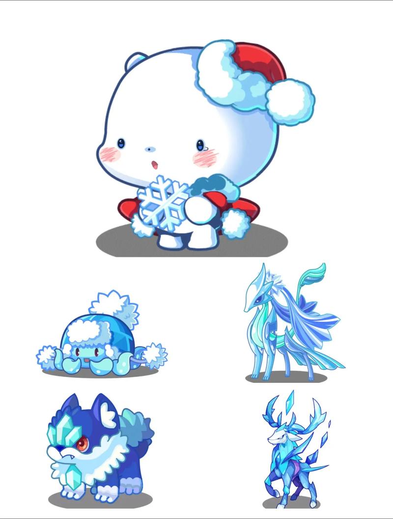 洛克王国寒冰进化，冰雪世界的新宠