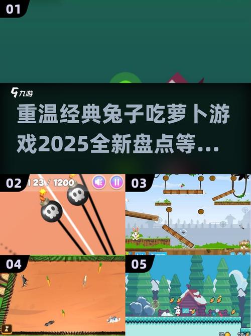 兔子吃萝卜小游戏，趣味解谜与快乐挑战